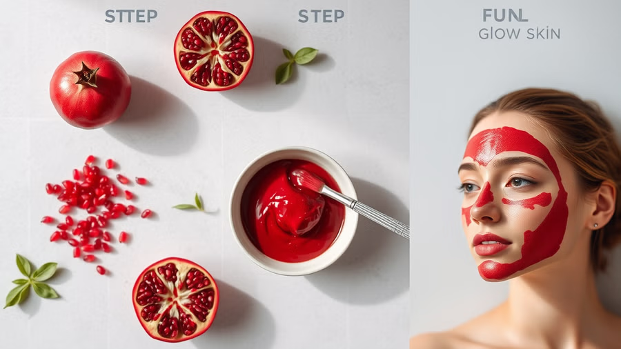 Tak Cuma Dimakan, Ini Rahasia Buah Delima untuk Kulit Glowing Alami